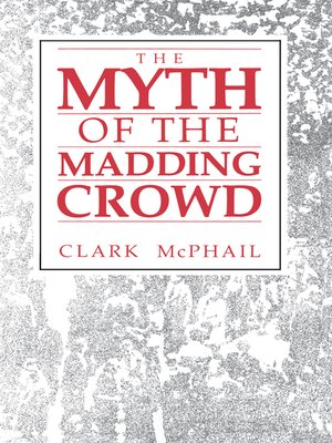 cover image of The Myth of the Madding Crowd